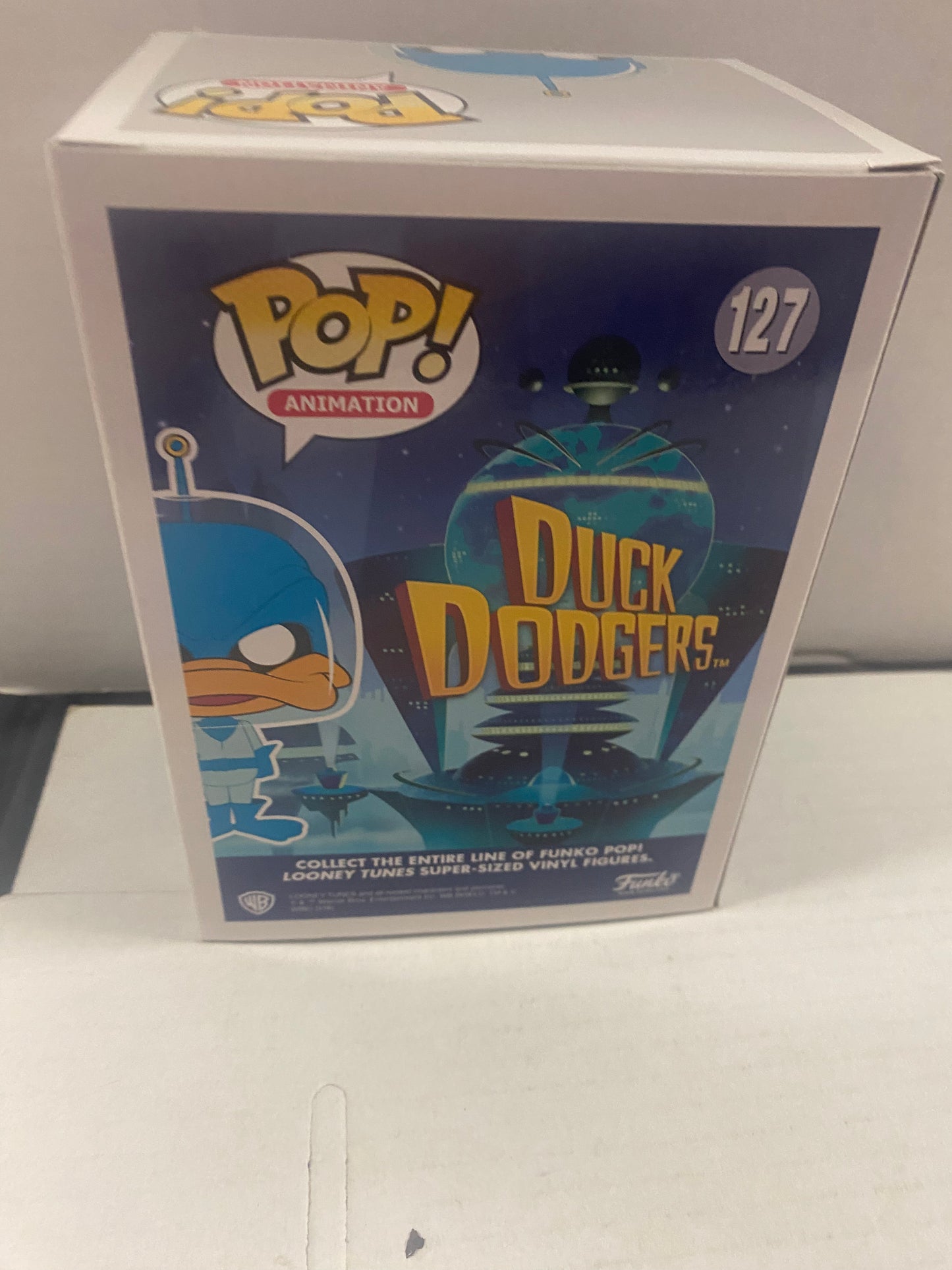 FUNKO POP ANIMATION DUCK DODGERS #127 DUCK DODGERS