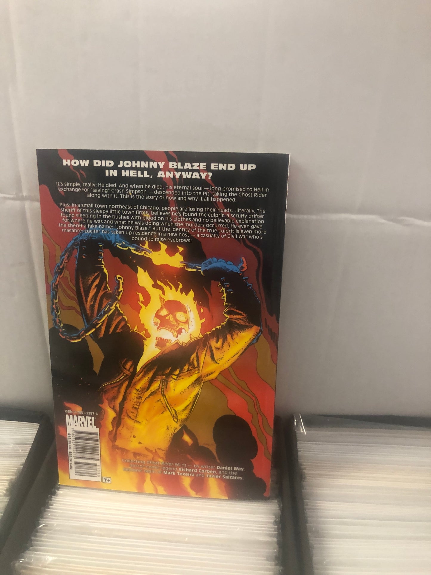 MARVEL COMICS THE LIFE &DEATH OF JOHNNY BLAZE (2007)