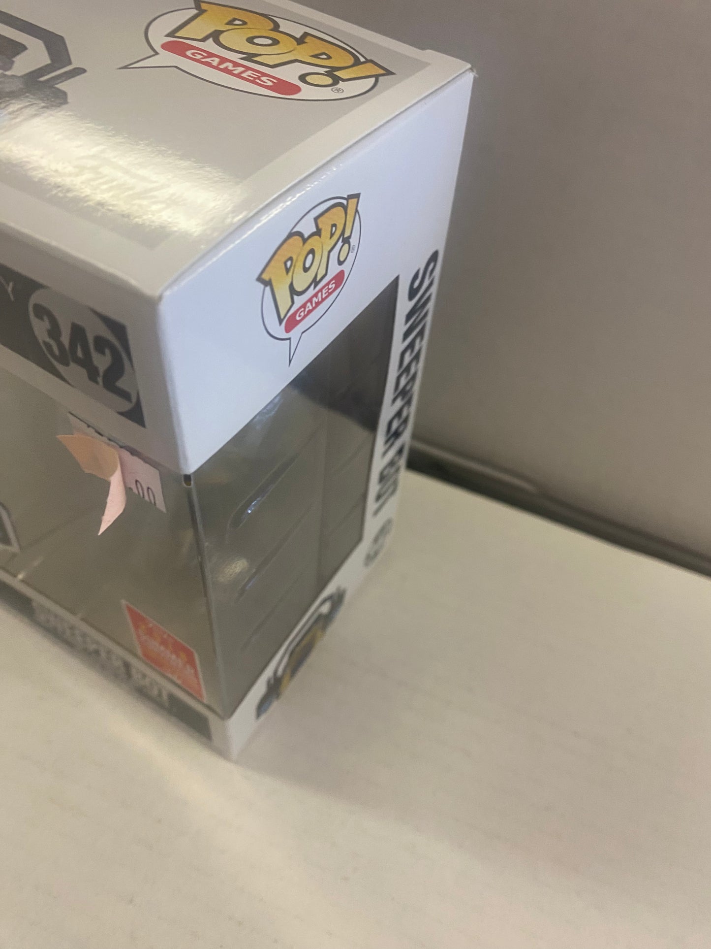 FUNKO POP GAMES DESTINY #342 SWEEPER BOT 2018 SUMMER CONVENTION LIMITED EDITION