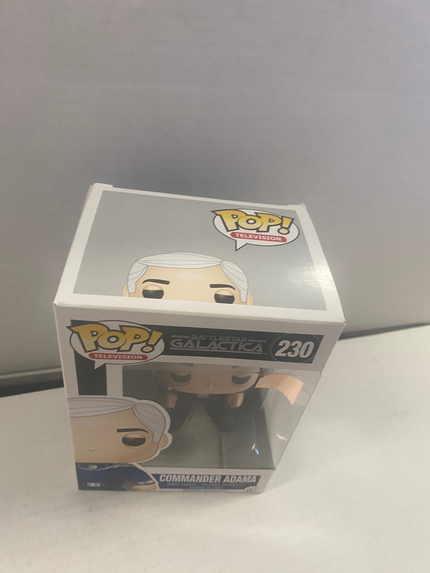 FUNKO POP TELEVISION BATTLESTAR GALACTICA #230 COMMANDER ADAMA