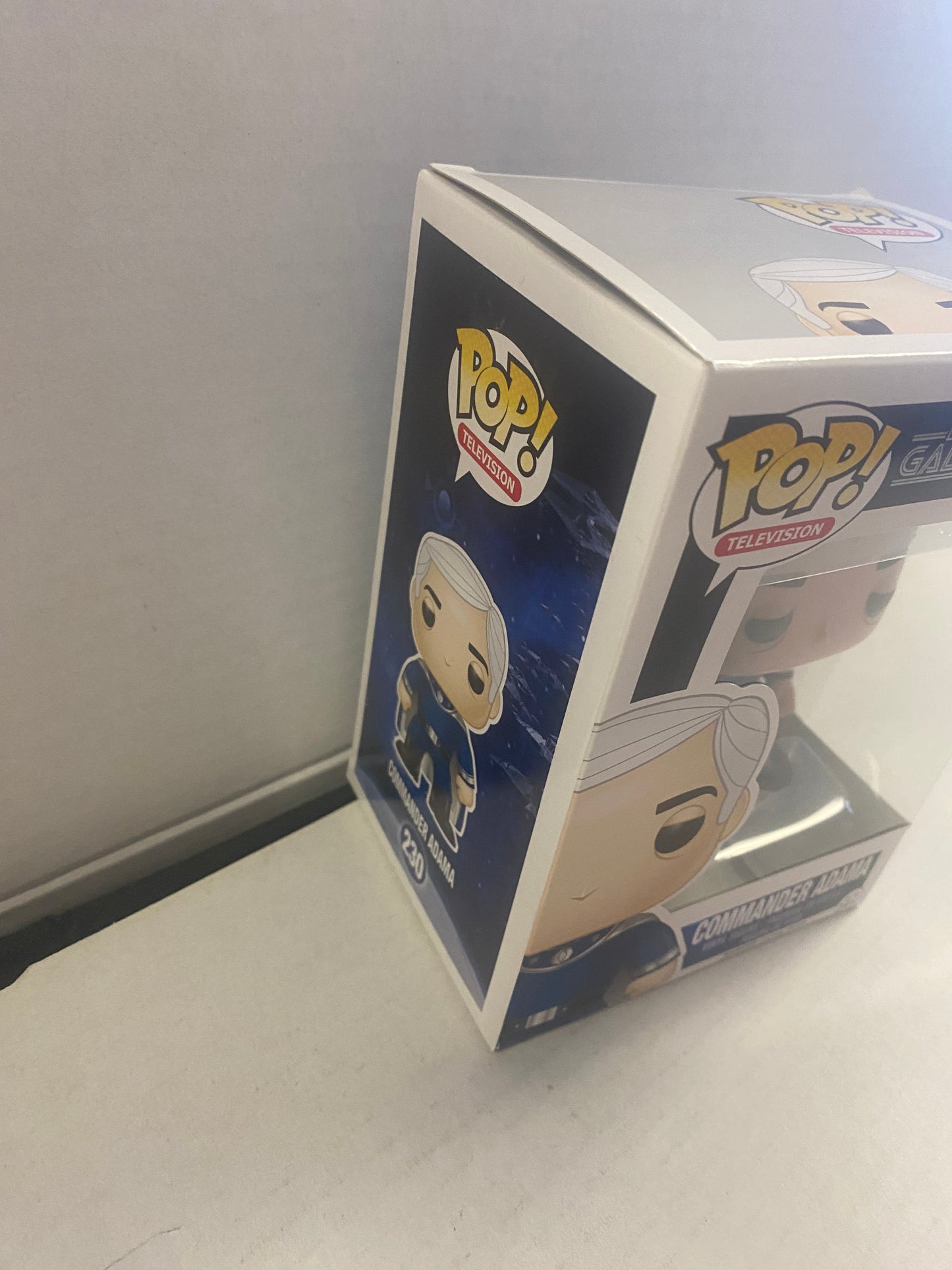 FUNKO POP TELEVISION BATTLESTAR GALACTICA #230 COMMANDER ADAMA