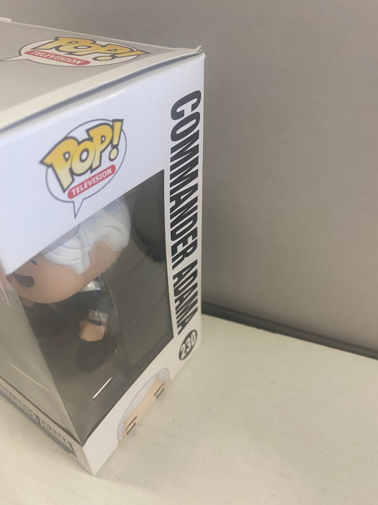 FUNKO POP TELEVISION BATTLESTAR GALACTICA #230 COMMANDER ADAMA