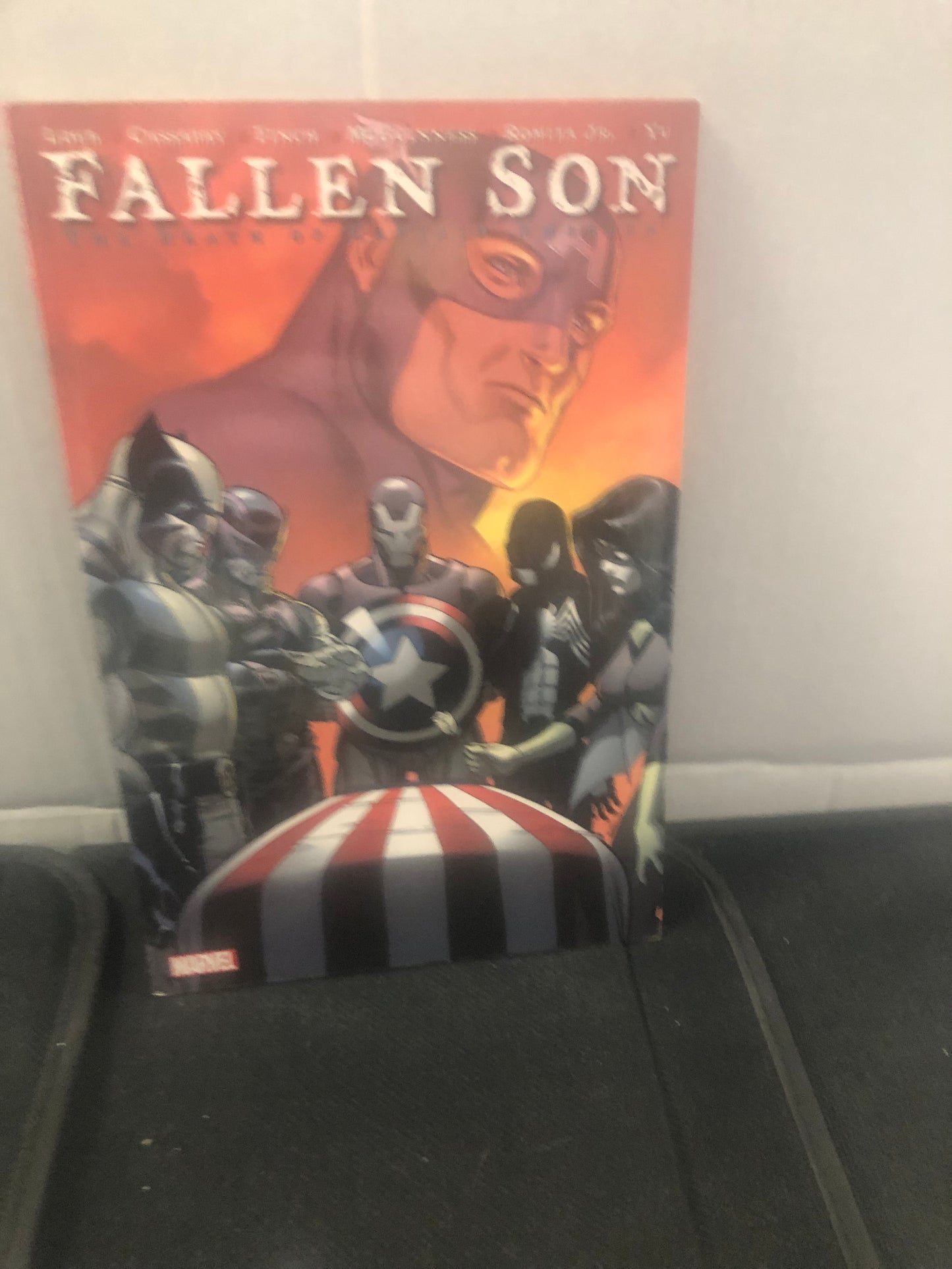 MARVEL COMICS FALLEN SON THE DEATH OF CAPTAIN AMERICA (2016)