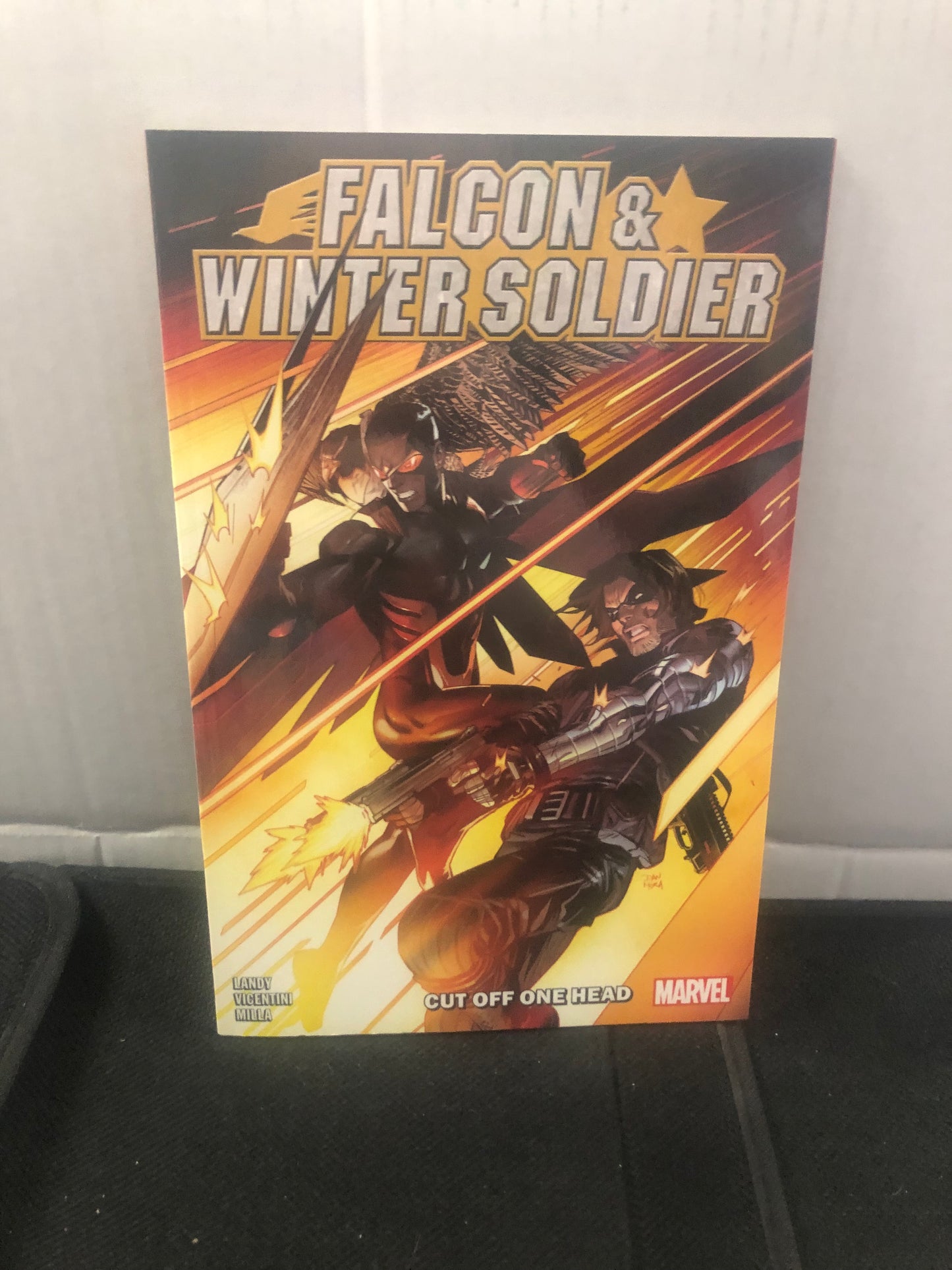 MARVEL COMICS FALCON & WINTER SOLDIER CUT OFF ONE HEAD SECOND PRINTING (2021)