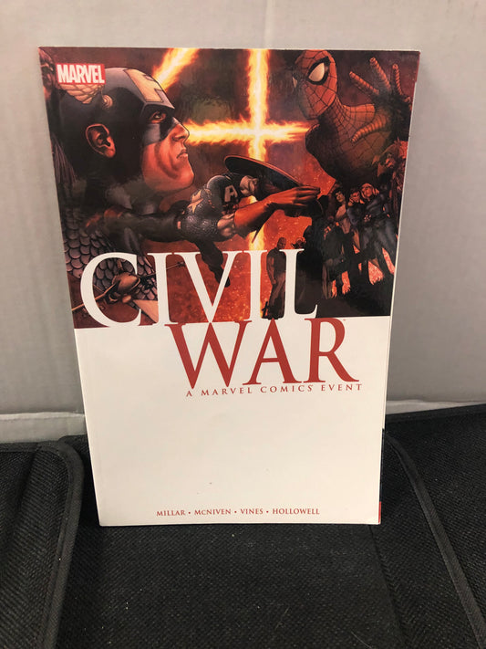 MARVEL COMICS CIVIL WAR SOFTCOVER THIRTEENTH PRINTING (2007)