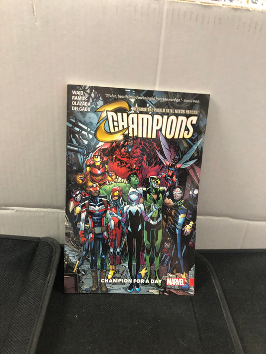 MARVEL COMICS CHAMPIONS CHAMPION FOR A DAY (2018)