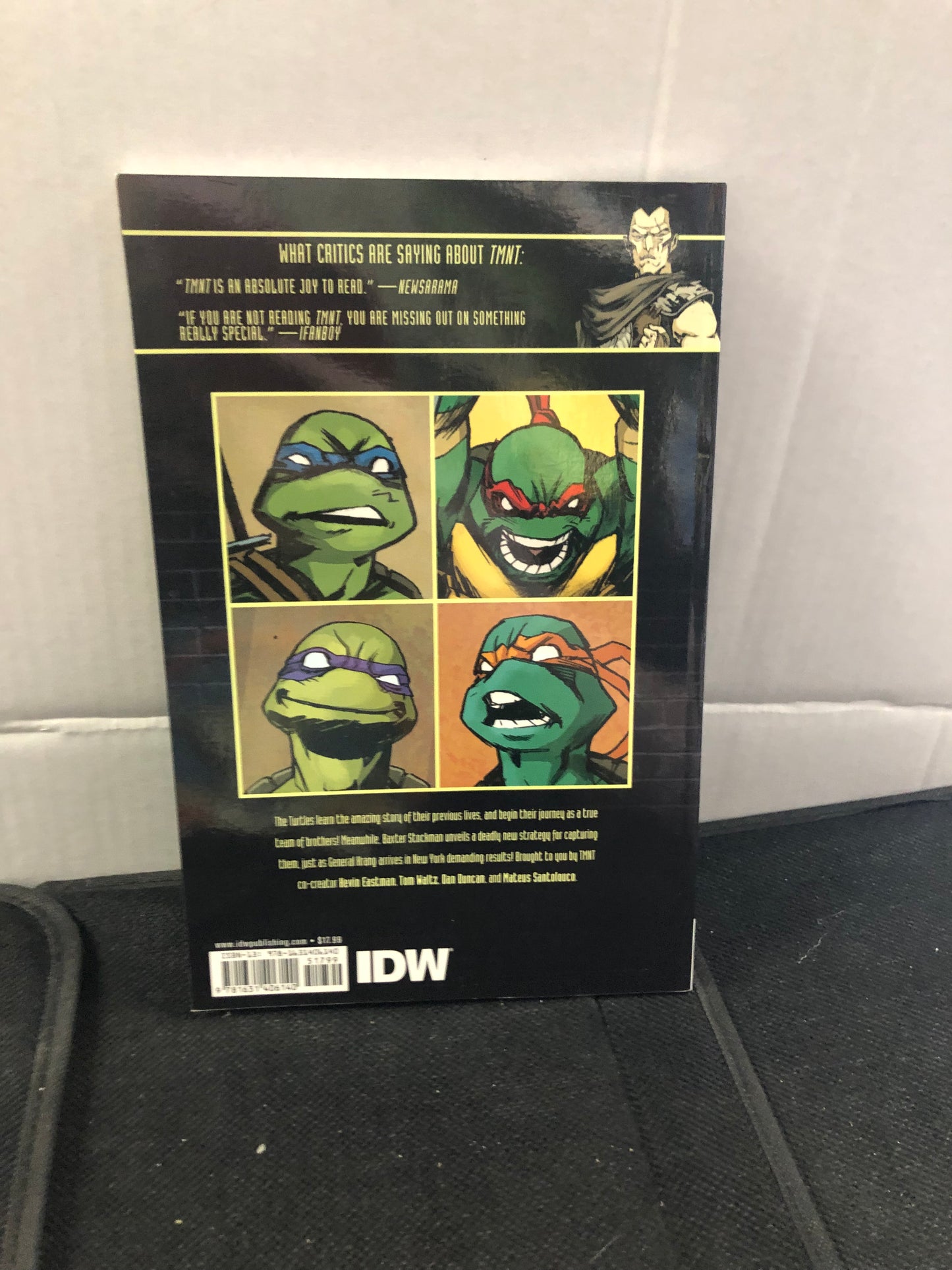 IDW PUBLISHING TEENAGE MUTANT NINJA TURTLES ENEMIES OLD, ENEMIES NEW(2016)