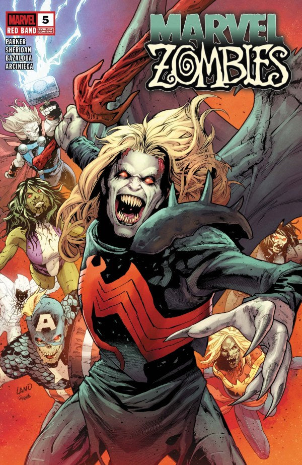 MARVEL COMICS MARVEL ZOMBIES: RED BAND #5 [POLYBAGGED]