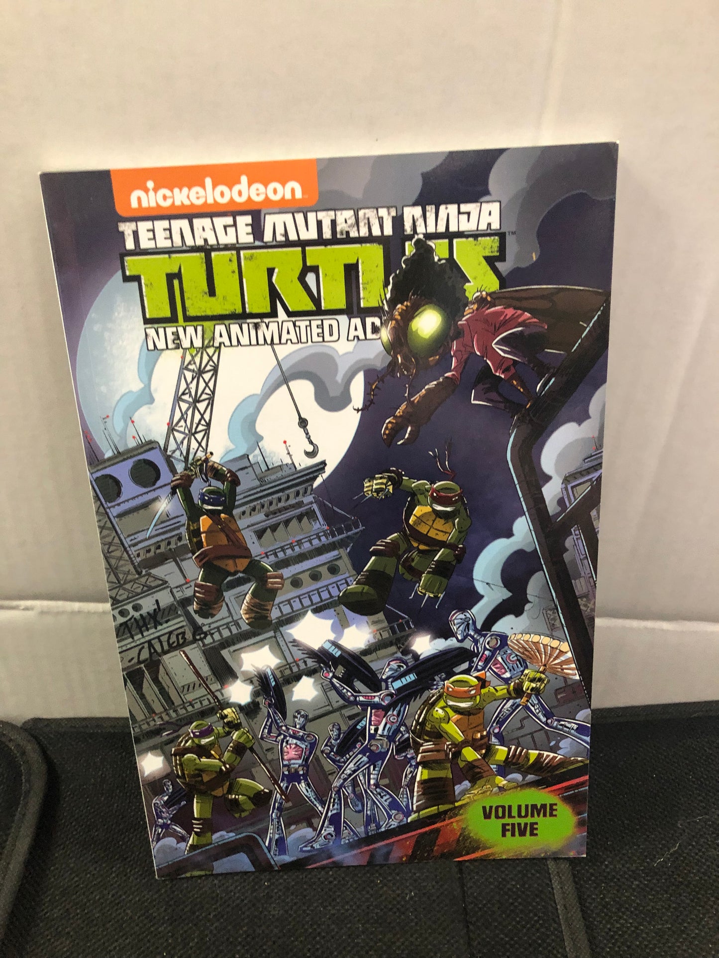 IDW PUBLISHING TEENAGE MUTANT NINJA NEW ANIMATED ADVENTURES VOLUME FIVE (2015)