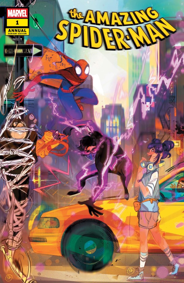 MARVEL COMICS AMAZING SPIDER-MAN ANNUAL #1 NICOLETTA BALDARI VARIANT