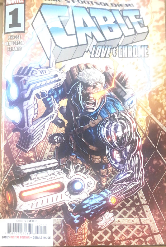 MARVEL COMICS CABLE LOVE AND CHROME #1