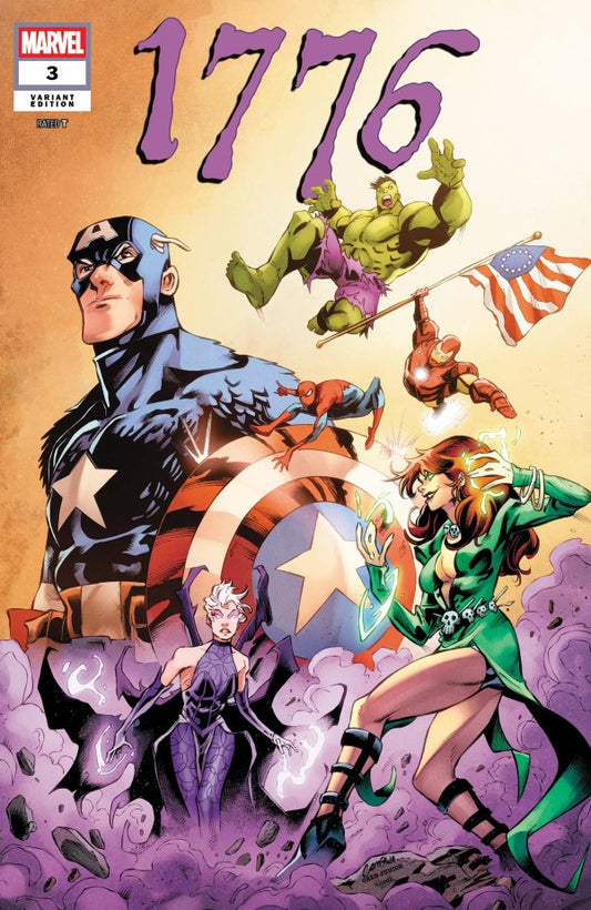 MARVEL COMICS 1776 #3 CHRIS CAMPANA VARIANT