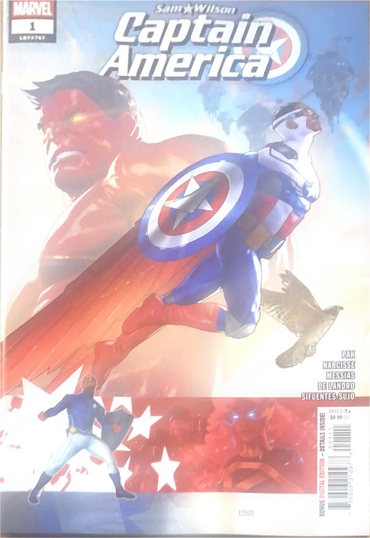 MARVEL COMICS SAM WILSON CAPTAIN AMERICA #1