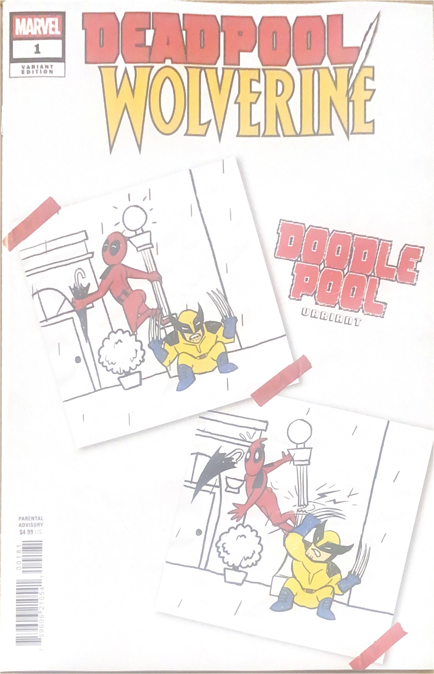 MARVEL COMICS DEADPOOL/WOLVERINE #1 COVER H