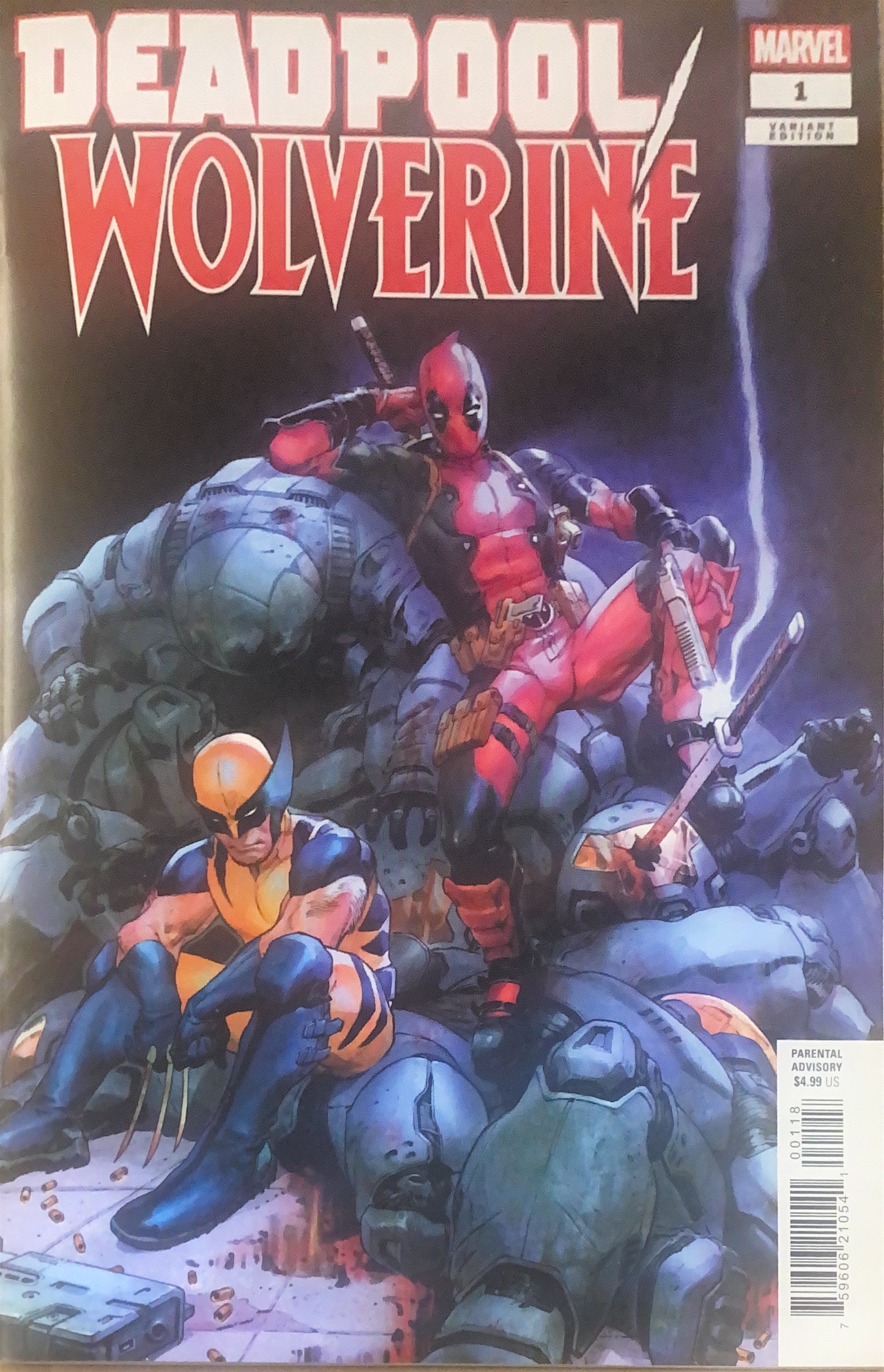 MARVEL COMICS DEADPOOL/WOLVERINE #1 COVER 1:25