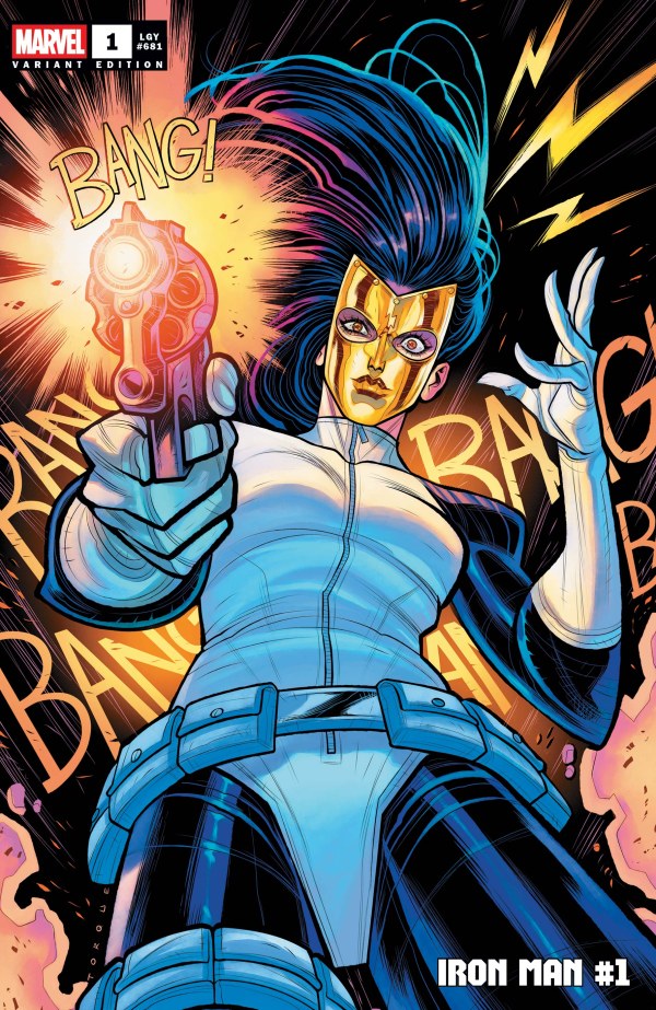 IRON MAN #1 ELIZABETH TORQUE MADAME MASQUE VARIANT