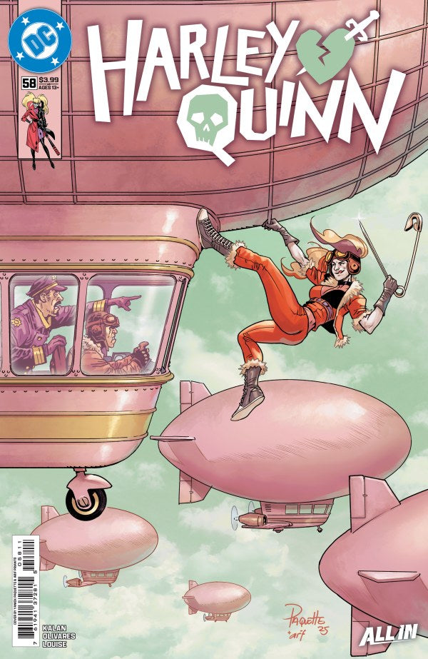 DC COMICS HARLEY QUINN #58 CVR A YANICK PAQUETTE