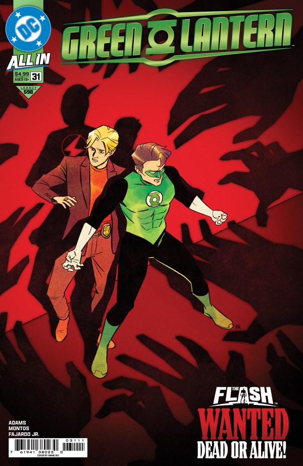DC COMICS GREEN LANTERN #31 CVR A ANNIE WU