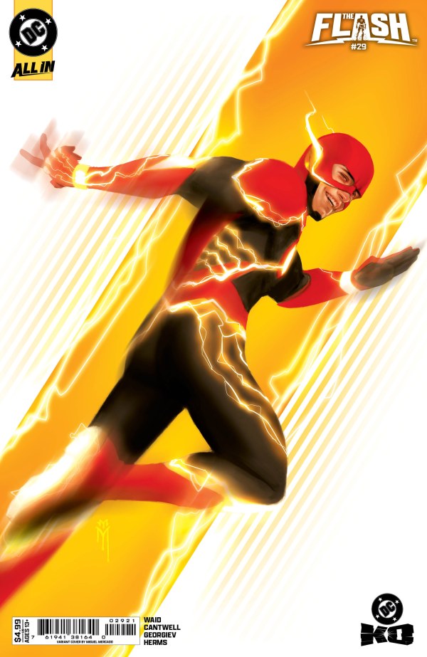 DC COMICS FLASH #29 CVR B MIGUEL MERCADO CARD STOCK VAR (DC K.O.)