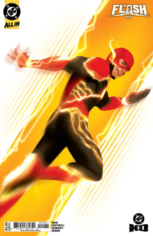 DC COMICS FLASH #29 CVR B MIGUEL MERCADO CARD STOCK VAR (DC K.O.)