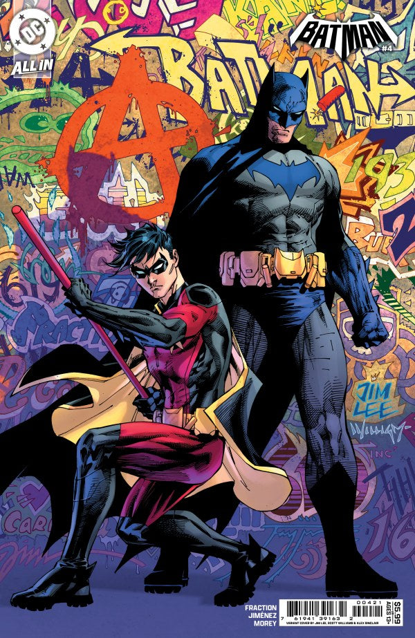 DC COMICS BATMAN #4 CVR B JIM LEE CARD STOCK VAR