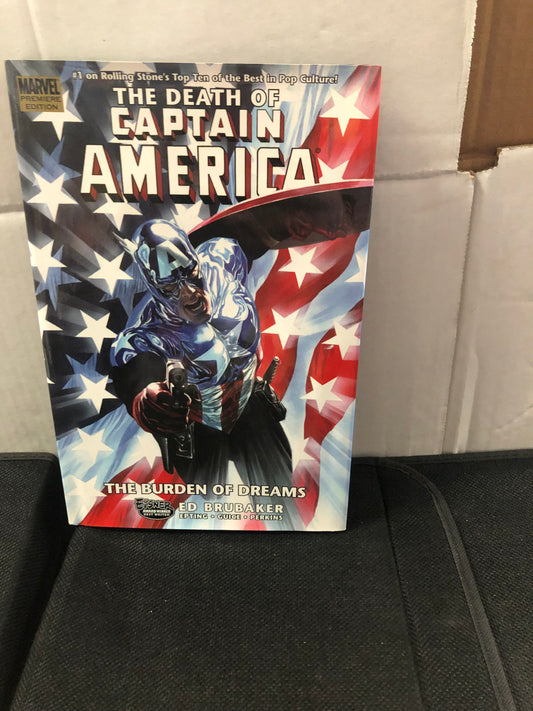 MARVEL COMICS THE DEATH OF CAPTAIN AMERICA THE BURDEN OF DREAMS (2008)