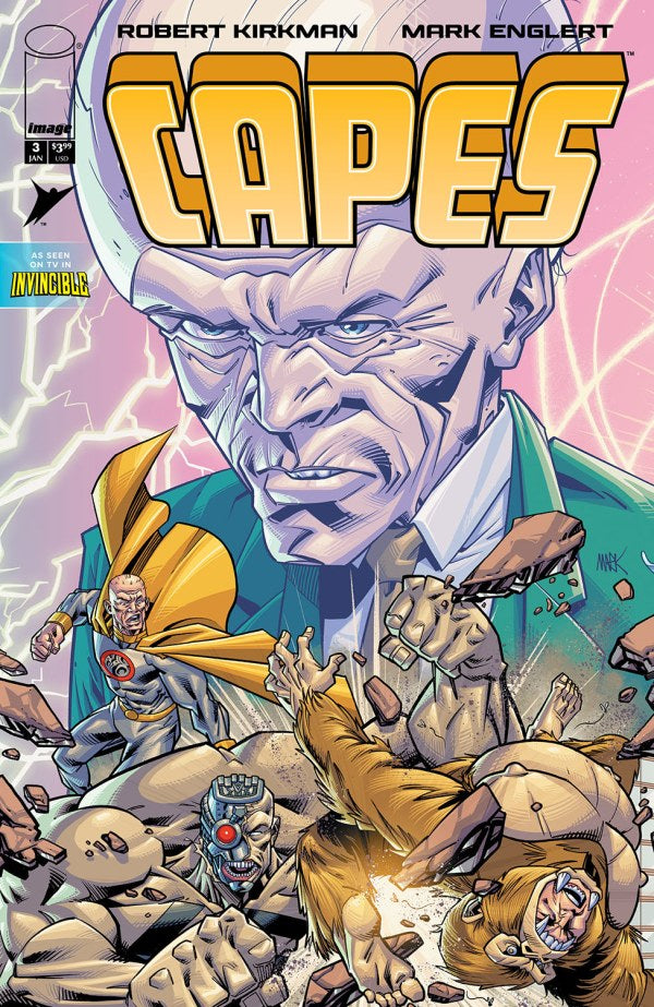 IMAGE COMICS INVINCIBLE UNIVERSE CAPES #3 CVR B MARK ENGLERT VAR