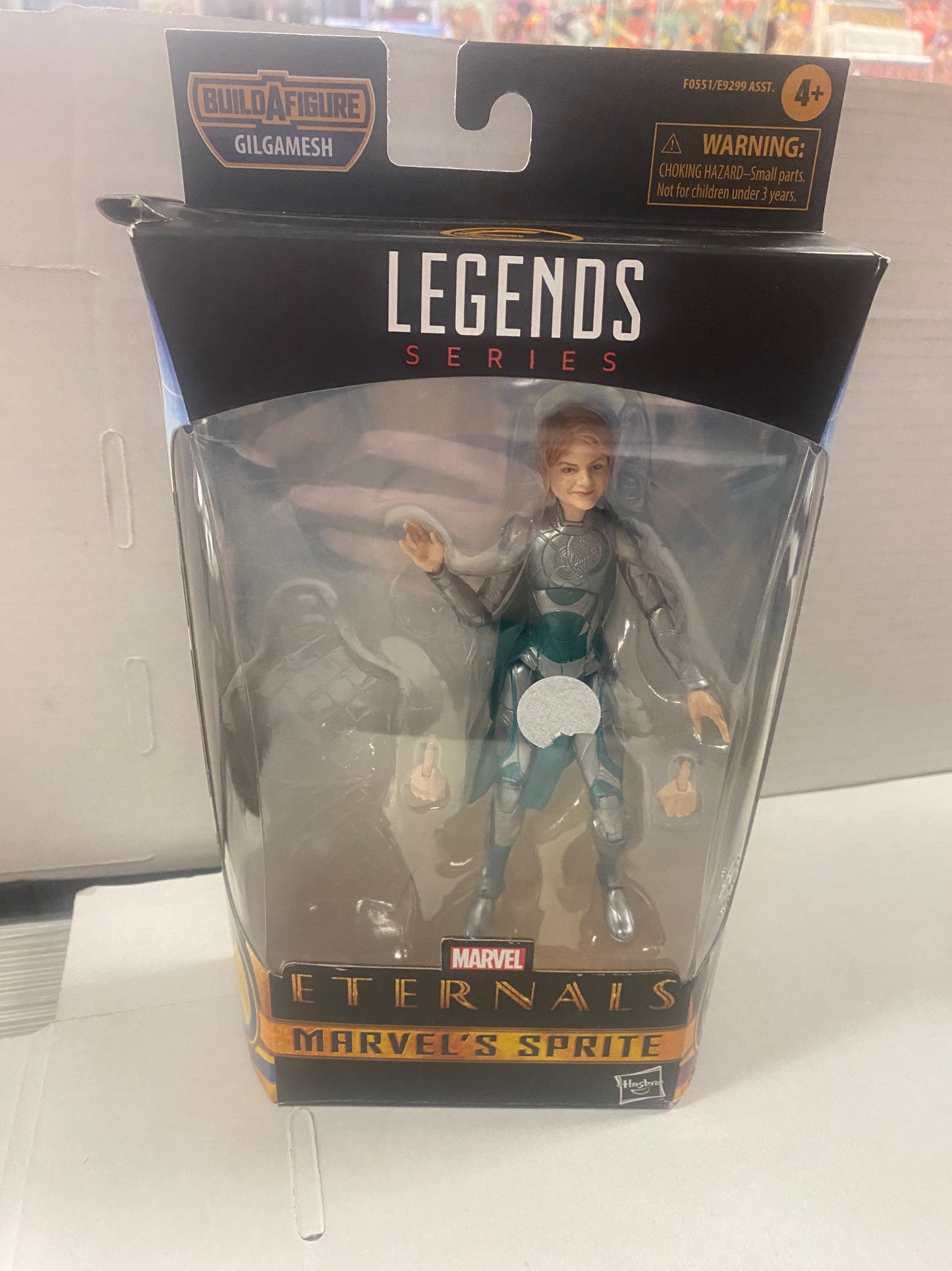 MARVEL LEGENDS ETERNALS MARVELS SPRITE PRE OWNED MISSING BUILD A FIGURE PIECE