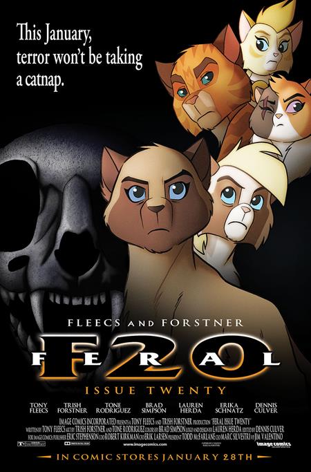 IMAGE COMICS FERAL #20 CVR B TRISH FORSTNER & ALLEN PASSALAQUA VAR
