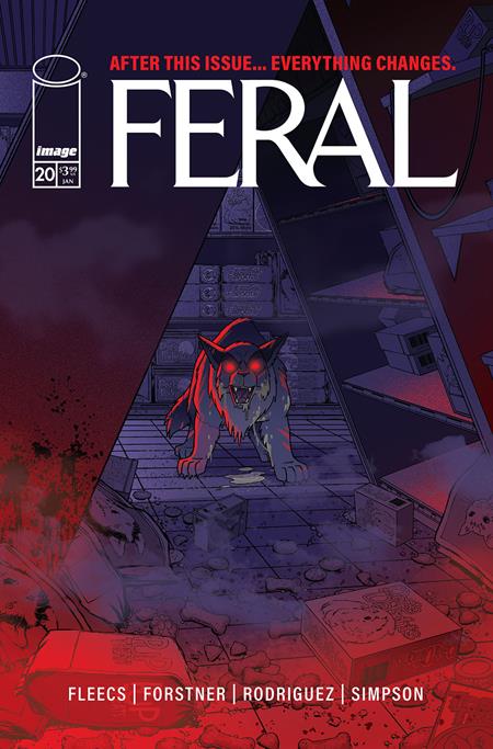 IMAGE COMICS FERAL #20 CVR A TONY FLEECS & TRISH FORSTNER