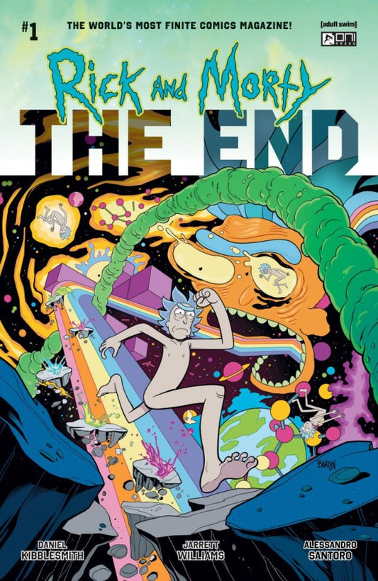 ONI PRESS RICK AND MORTY THE END #1 CVR A DAVE BARDIN