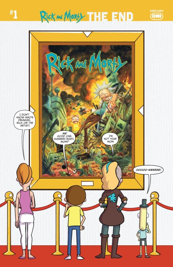 ONI PRESS RICK AND MORTY THE END #1 CVR C BLIND BAG-LESS INTERMIX