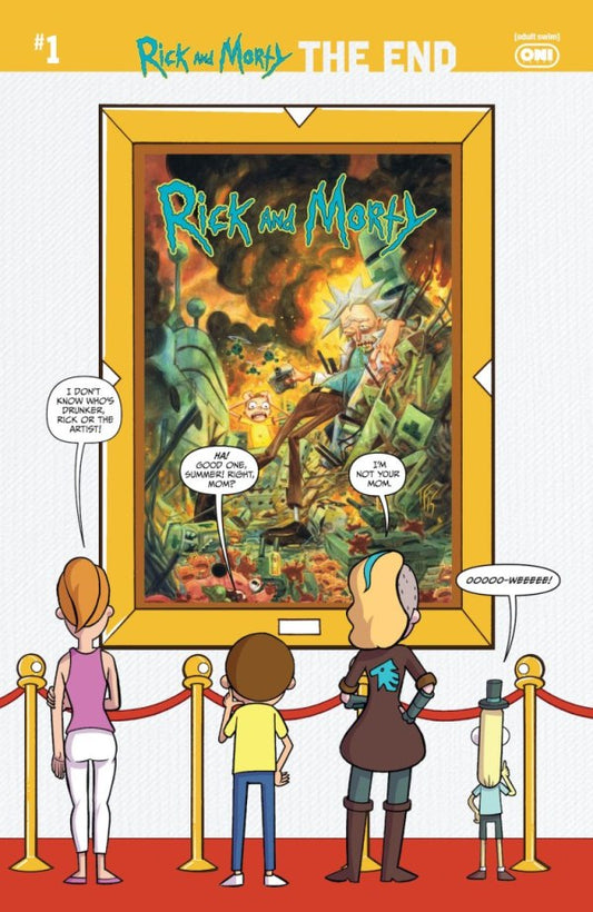ONI PRESS RICK AND MORTY THE END #1 CVR C BLIND BAG-LESS INTERMIX