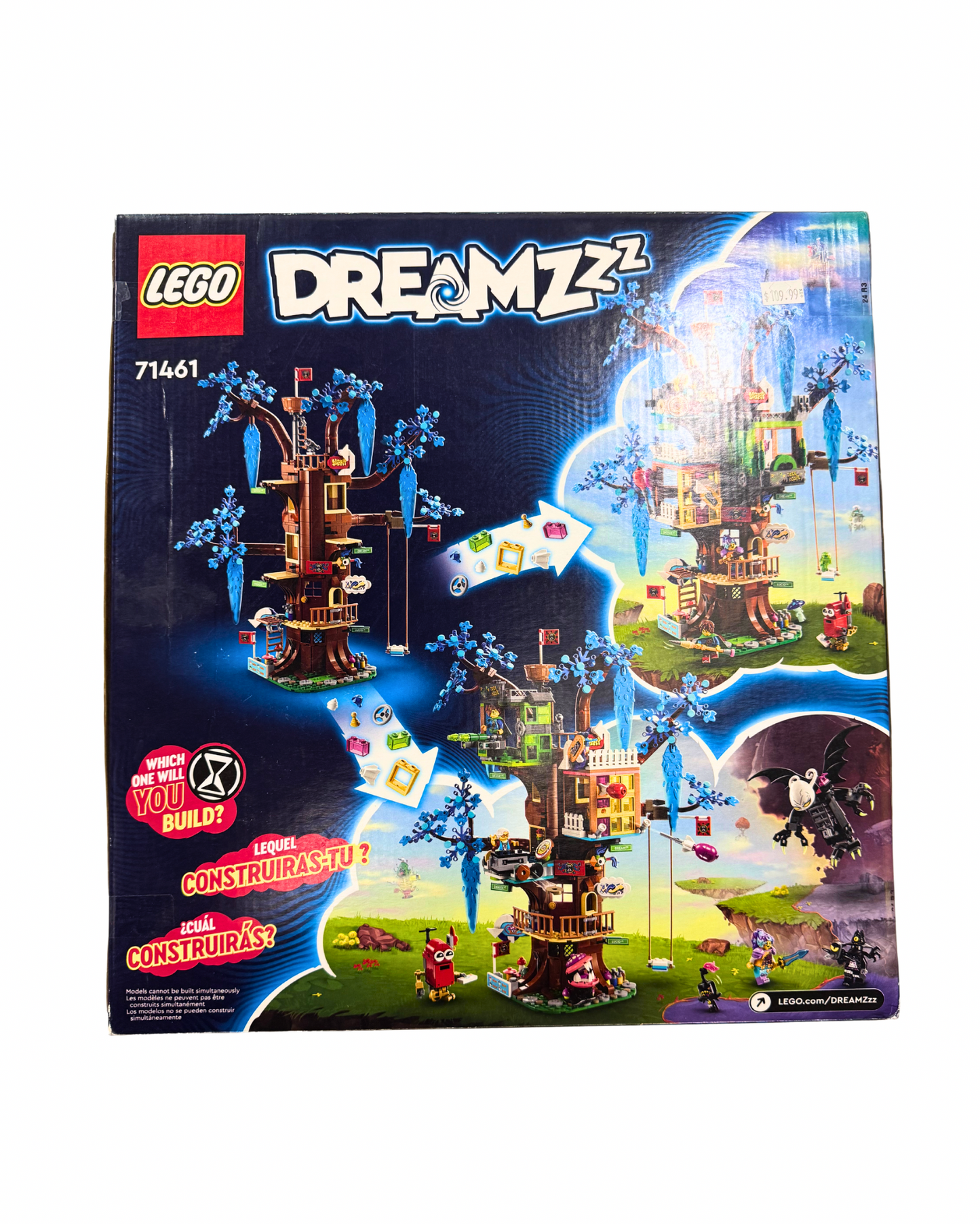 LEGO SET # 71461 fantastical tree house  1257 PIECES LEGO BUILDING TOY