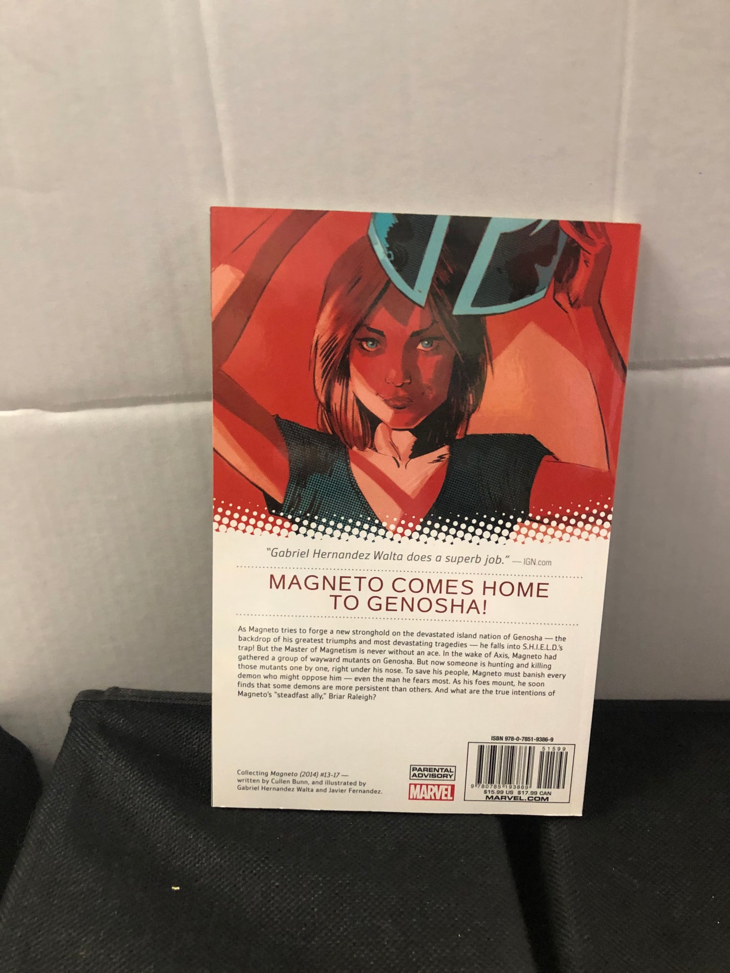 MARVEL COMICS MAGNETO SHADOW GAMES (2015)