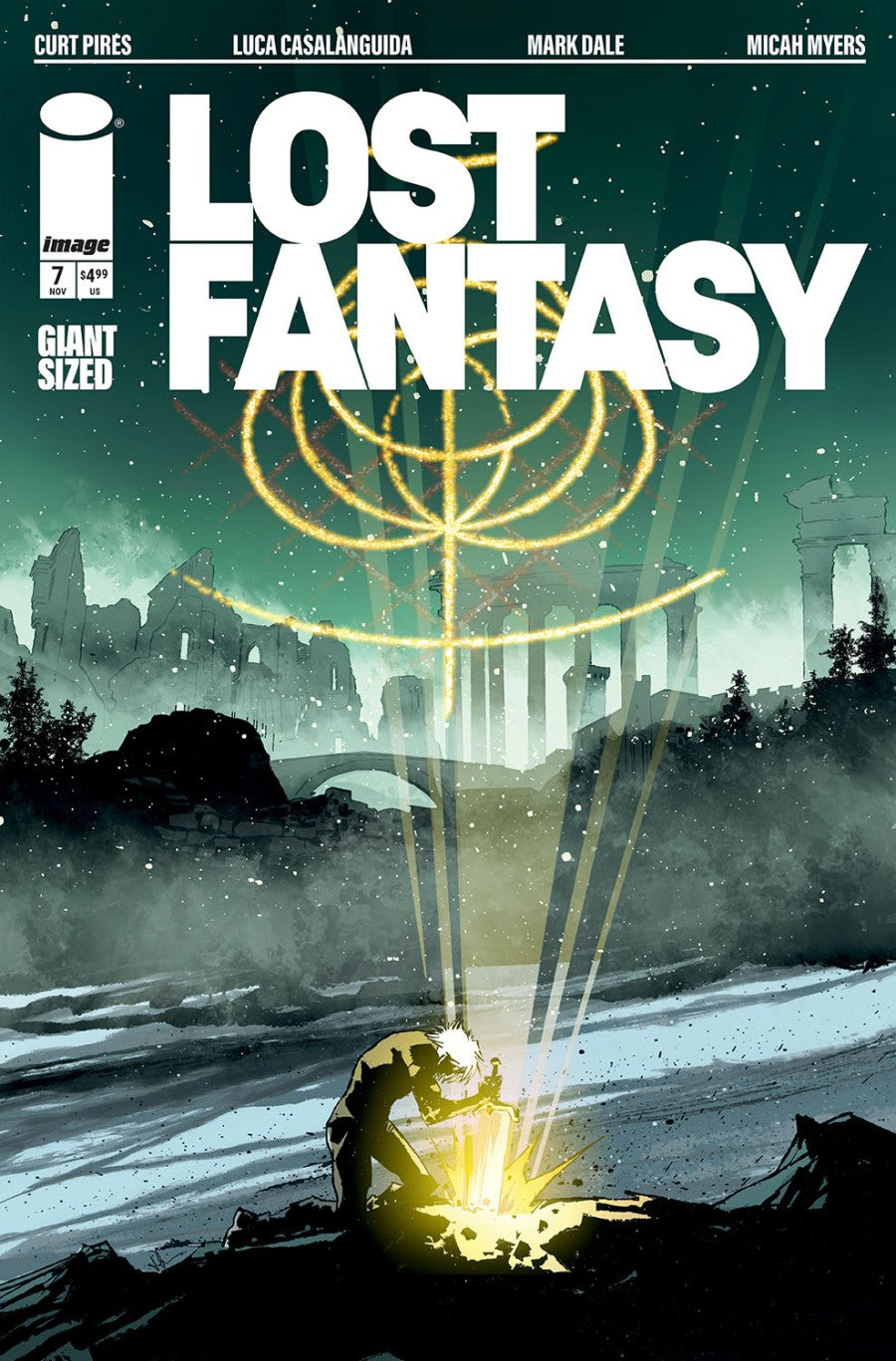 IMAGE COMICS LOST FANTASY #7 CVR B LUCA CASALANGUIDA SIGIL VAR