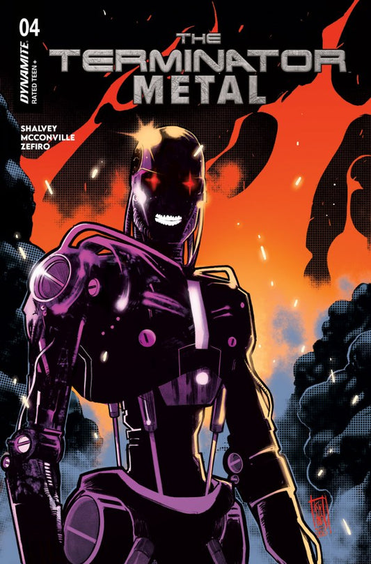 DYNAMITE COMICS TERMINATOR METAL #4 CVR D EMANUELE ERCOLANI VAR