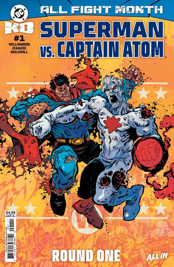 DC COMICS DC K.O. SUPERMAN VS CAPTAIN ATOM #1 (ONE SHOT) CVR A JORGE CORONA