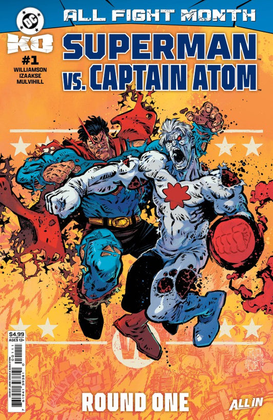 DC COMICS DC K.O. SUPERMAN VS CAPTAIN ATOM #1 (ONE SHOT) CVR A JORGE CORONA