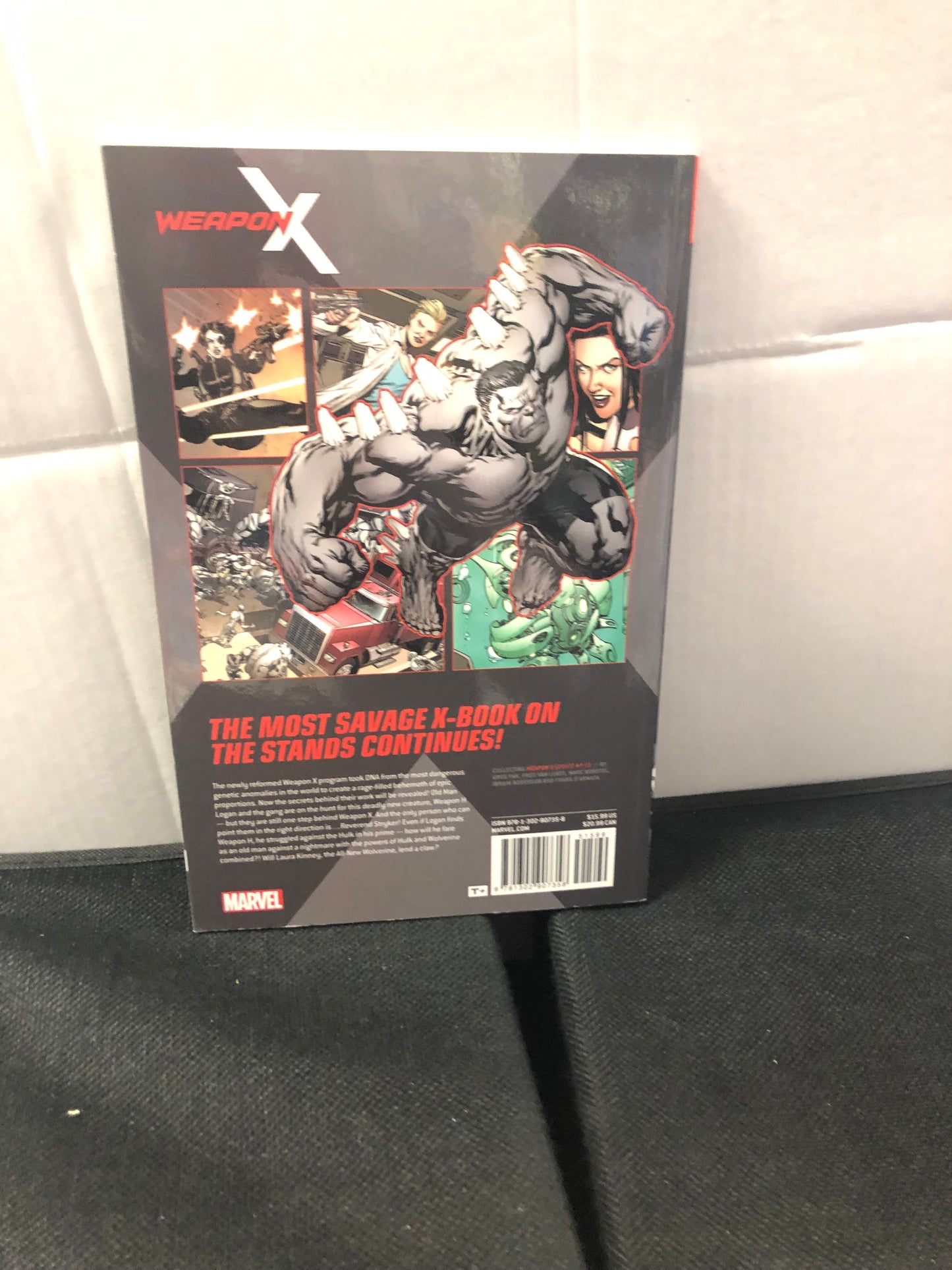 MARVEL COMICS WEAPON X THE HUNT FOR WEAPON H (2018)