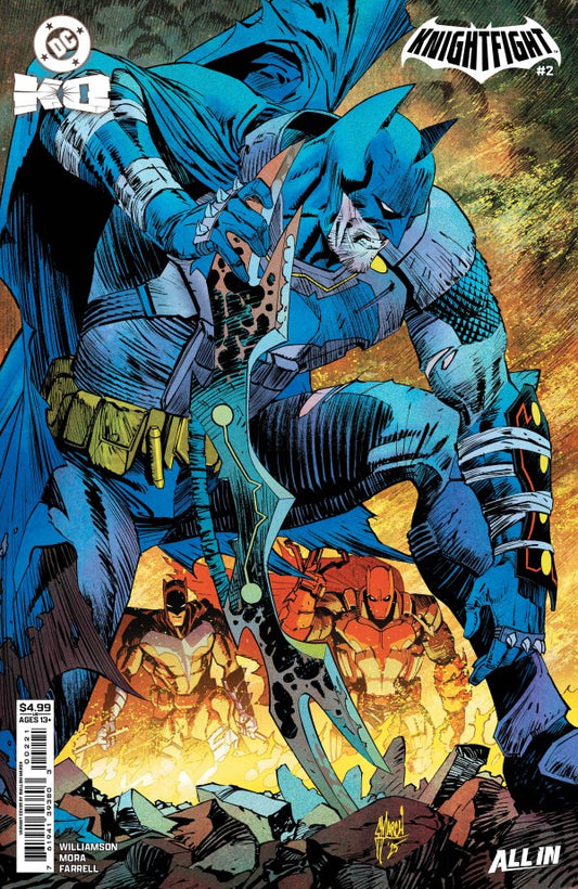 DC K.O. KNIGHTFIGHT #2 (OF 4) CVR B GUILLEM MARCH CARD STOCK VAR