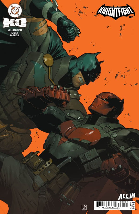 DC K.O. KNIGHTFIGHT #2 (OF 4) CVR C JORGE MOLINA CARD STOCK VAR