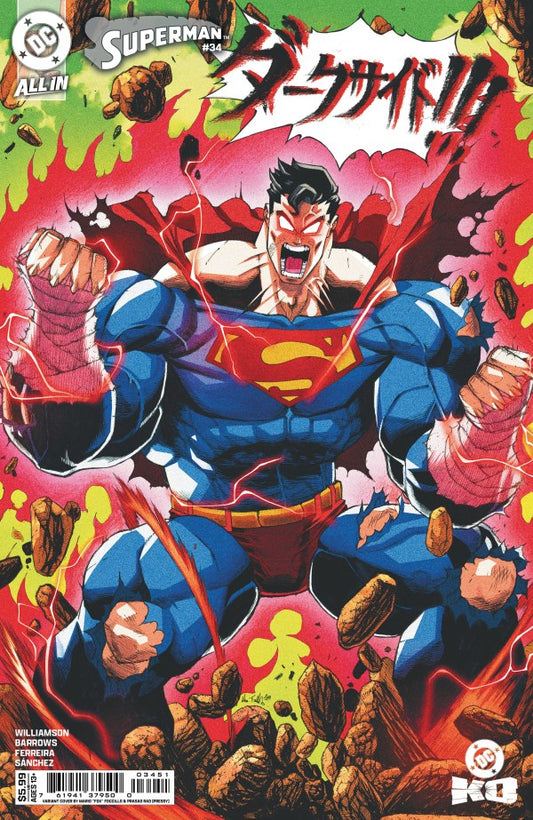 DC OMICS SUPERMAN #34 CVR E MARIO FOCCILLO CARD STOCK VAR (DC K.O.)