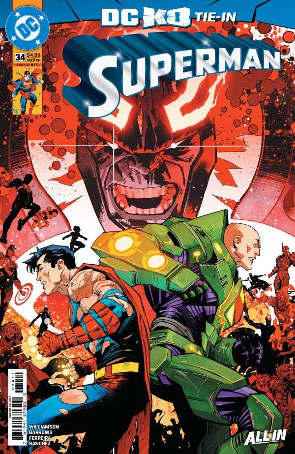 DC COMICS SUPERMAN #34 CVR A DAN MORA (DC K.O.)