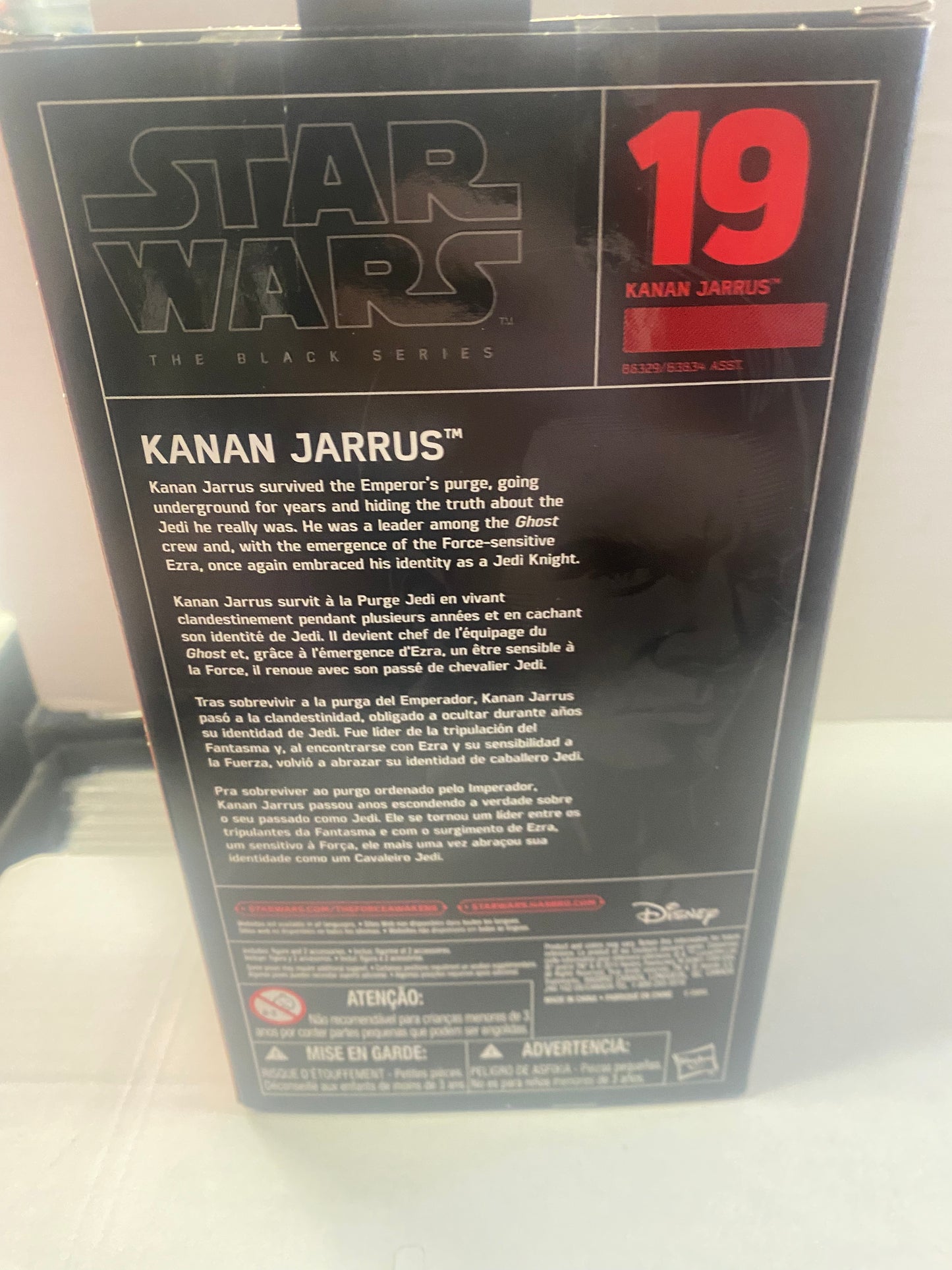 HASBRO STAR WARS THE BLACK SERIES KANNAN JARRUS (2015)
