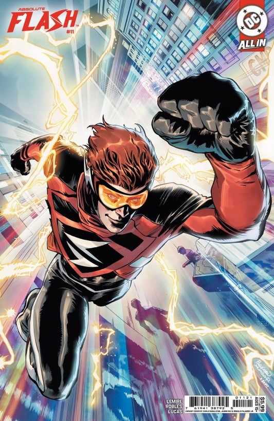 DC OMICS ABSOLUTE FLASH #11 CVR C CARLO PAGULAYAN & JASON PAZ CARD STOCK VAR