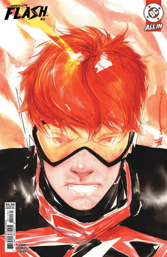 DC OMICS ABSOLUTE FLASH #11 CVR B DUSTIN NGUYEN CARD STOCK VAR