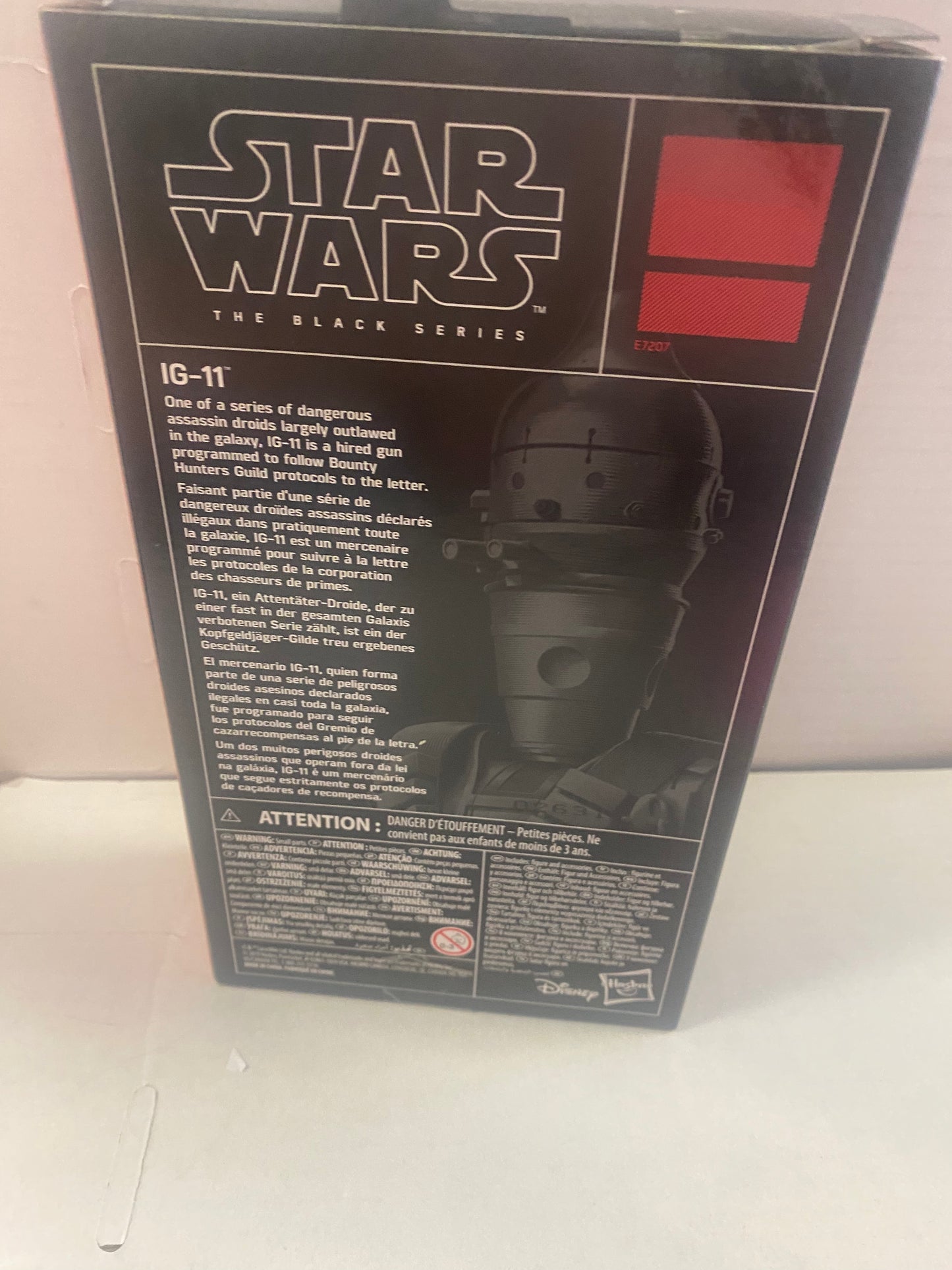 HASBRO STAR WARS THE BLACK SERIES IG-11 (2019)