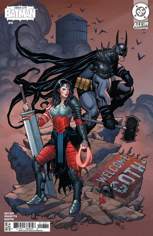 DC COMICS ABSOLUTE BATMAN #16 CVR D FRANK CHO CARD STOCK VAR