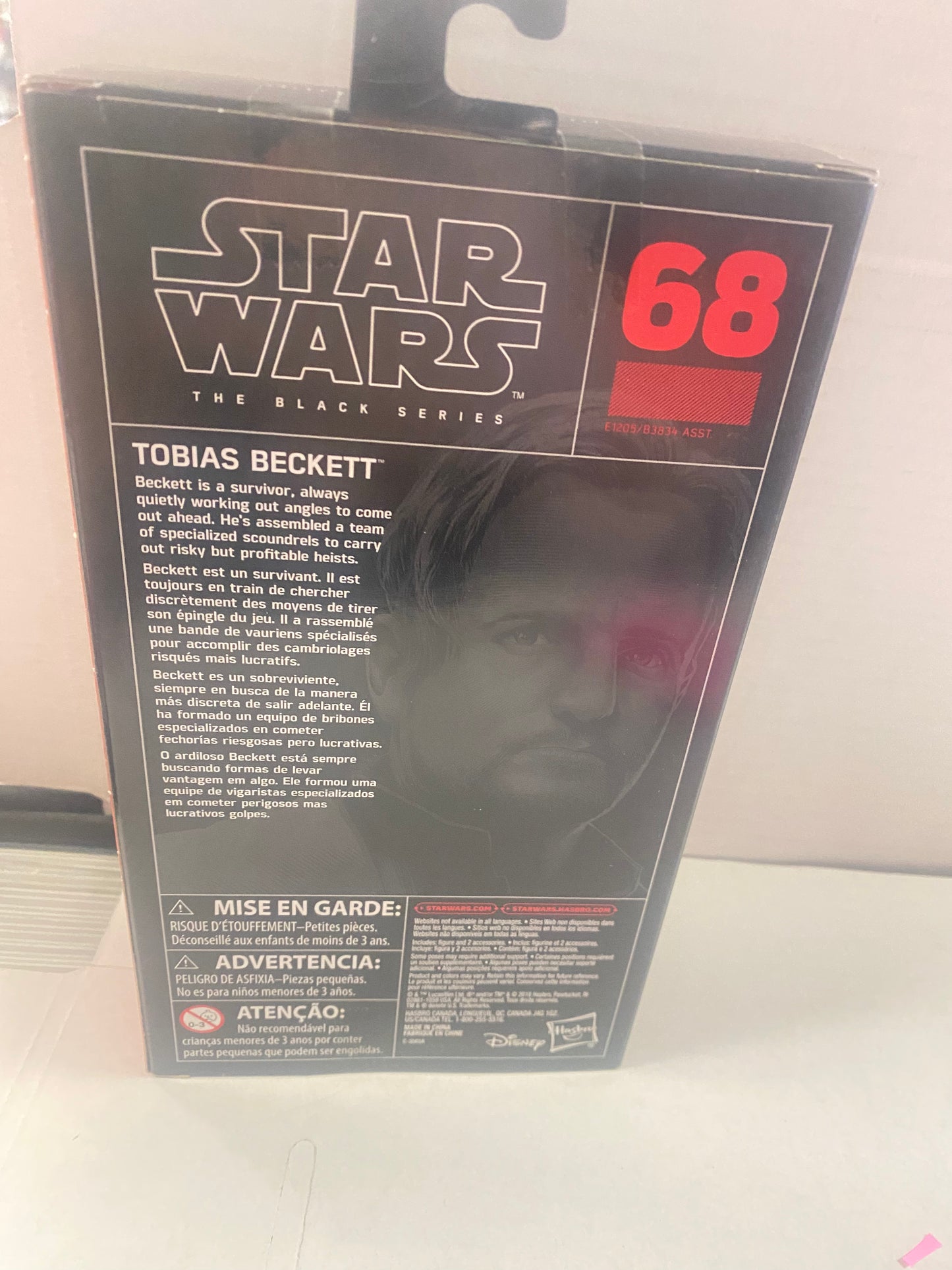 HASBRO STAR WARS THE BLACK SERIES TOBIAS BECKETT